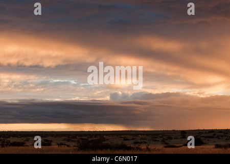 Sunset and sky Stock Photo