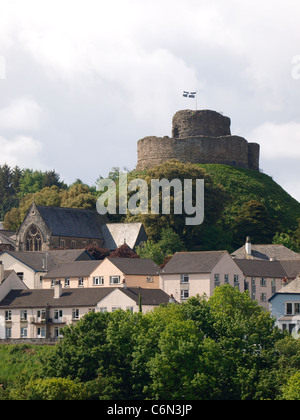 Launceston Castle, Cornwall, UK Stock Photo