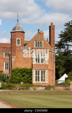 kentwell hall manor house in suffolk uk Stock Photo