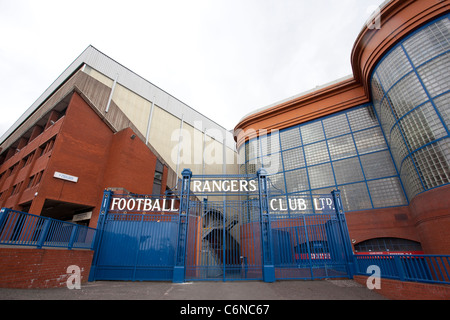 Rangers Football Club, Ibrox, Glasgow. Photo:Jeff Gilbert Stock Photo