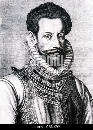 ALEXANDER FARNESE, DUKE OF PARMA (1545-1592) Governor of the Spanish Netherlands Stock Photo