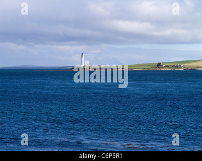 dh Hoy High lighthouse GRAEMSAY ORKNEY Scapa Flow lighthouse Graemsay Cleastrain Sound uk coast Stock Photo