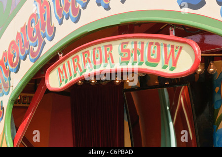 hall of mirrors fun fair clipart