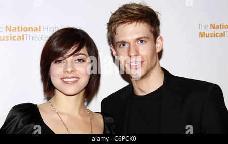 Krysta Rodriguez and Hunter Ryan Herdlicka The 2nd Annual National High School Musical Theater Awards held at the Marquis Stock Photo