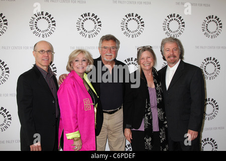 Barry Livingstone, Tina Cole, Tom Considine, Ronne Troup, Stanley Livingstone at the 'My Three Sons' PaleyFest: Rewind event Stock Photo