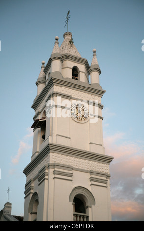 Views of the Church of Saint Atanasio, Villa de los Santos, Los Santos, Panamá. Stock Photo