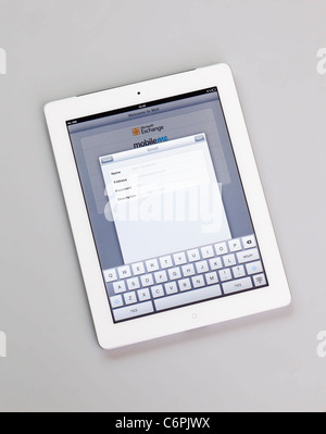 Apple iPad 2 tablet computer Stock Photo