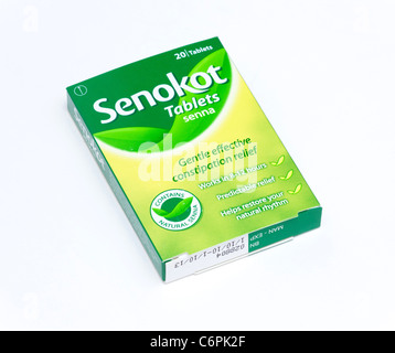 Senokot tablets Stock Photo