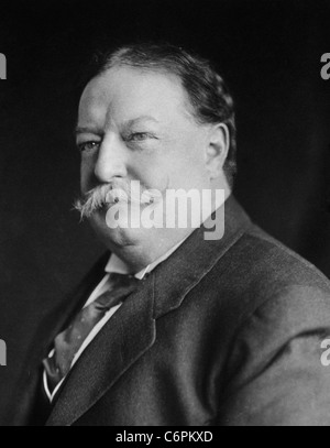 President William Howard Taft, 27th President of the United States of America, later Chief Justice of Supreme Court 1909 Stock Photo