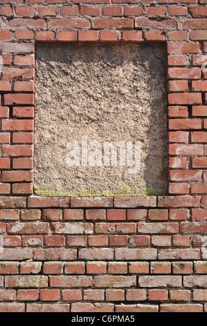 Brick wall. Kevelaer. North Rhine-Westphalia. Germany. Stock Photo