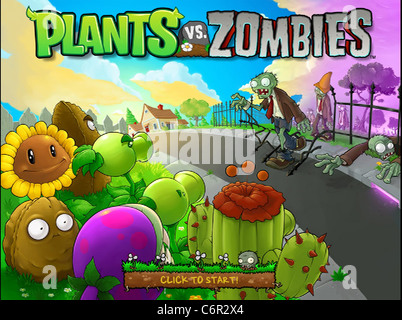 Plants vs Zombies Stock Photo - Alamy