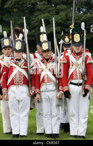 41st Regiment of Foot Military Living History Group Stock Photo - Alamy