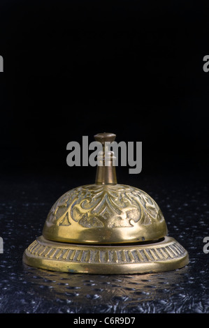 Antique Hotel Bell Ringer made in the 1930's. Stock Photo