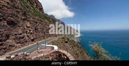 Chapmans Peak Drive, a favourite for tourists visiting Cape Town Stock Photo