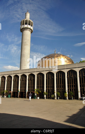 London Central Mosque, Park Road, Regent's Park, City of Westminster, London, Greater London, England, United Kingdom Stock Photo