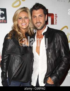 Erin Andrews and Maksim Chmerkovskiy Birthday party for Derek Hough and Mark Ballas of 'Dancing with the Stars' held at Stock Photo