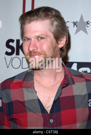 Todd Lowe The American Red Cross host True Blood cast premiere at H Lounge - Arrivals West Hollywood, California - 12.06.10 Stock Photo