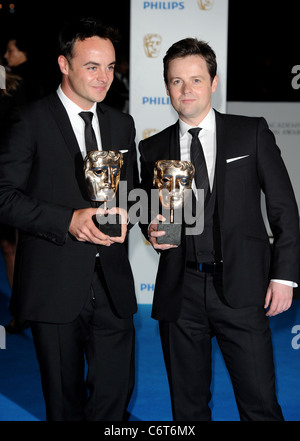 Declan Donnelly and Ant McPartlin Philips British Academy Television Awards 2010 (BAFTA) - after party held at the Natural Stock Photo