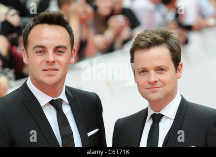 Anthony McPartlin (left) and Declan Donnelly (Ant and Dec) Philips British Academy Television Awards 2010 (BAFTA) held at the Stock Photo