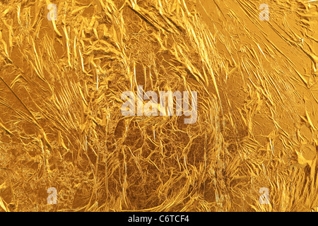 Gold leaf Stock Photo