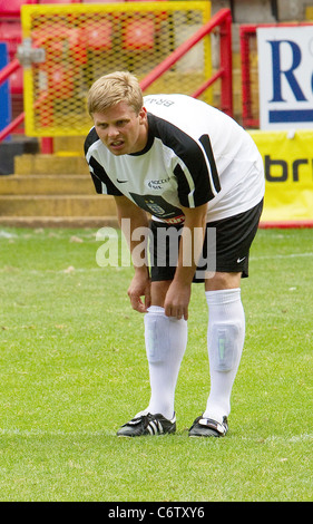 Jeff Brazier 2010 Soccer Six tournament at Charlton Athletic Football Club London, England - 31.05.10 Stock Photo