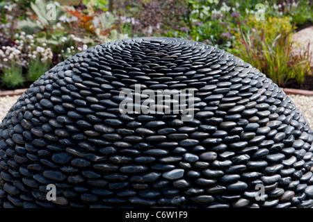 Awarded Gold 'The Astrology Garden'; Malvern Spring Gardening Show 2011 garden designed by Jake Poloni and Pershore College Stock Photo