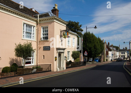 Hotel and restaurant in Lewes, East Sussex, England, UK Stock Photo