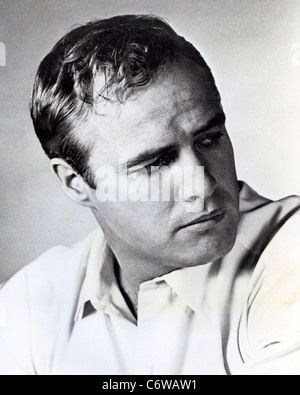 MARLON BRANDO US film actor about 1965 Stock Photo