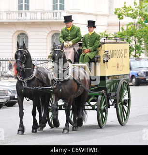 Harrods trademarks The famous Harrods department store in Knightsbridge London has been sold to Quatar Holdings for a rumoured Stock Photo