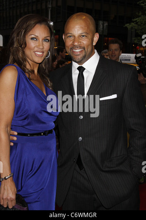 Vanessa Williams and her brother Chris Williams Opening night of the ...