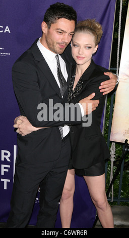 Dominic Cooper, Amanda Seyfried, 9th Annual Tribeca Film Festival - Premiere of 'Letters to Juliet' - Arrivals New York City, Stock Photo