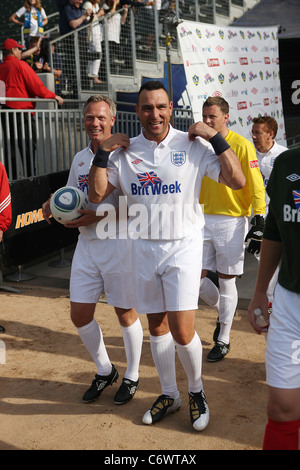 Vinnie Jones Celebrity soccer match to kick off Britweek 2010 at the