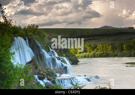 Fall Creek Falls, Swan Valley, Idaho Stock Photo