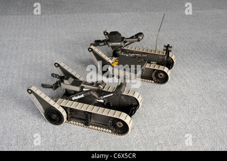 The iRobot Boeing SUGV (Small Unmanned Ground Vehicle) was displayed at ...