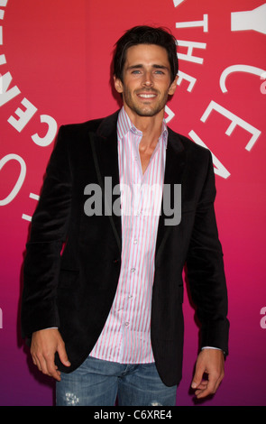 Brandon Beemer arriving at the Ken Corday 'Days of Our Lives' Book Launch Party held at the Paley Center for Media Beverly Stock Photo