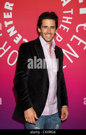 Brandon Beemer arriving at the Ken Corday 'Days of Our Lives' Book Launch Party held at the Paley Center for Media Beverly Stock Photo