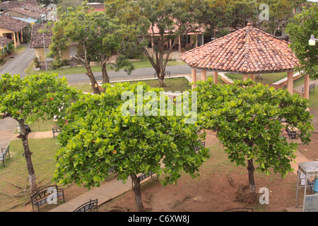 Monagrillo town at Herrera, Panama. Stock Photo