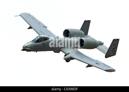 Fairchild Republic A-10 Thunderbolt II, ground attack jet aircraft Stock Photo