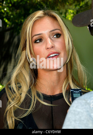 Kristin Cavallari hosts 'The Day' at Liquid Pool Lounge from the Aria Resort Casino in Las Vegas Las Vegas, USA - 24.04.10 Stock Photo