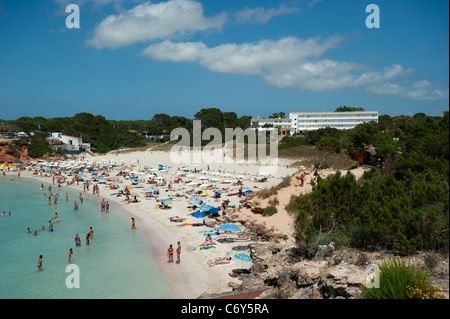 Cala Saona beach, Formentera, Balearics, Spain Stock Photo