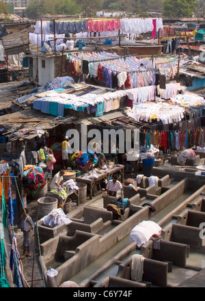 Dhobi Ghats, Mumbai Stock Photo