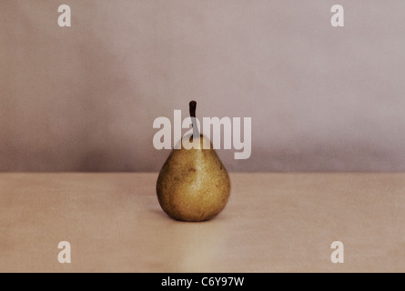 Pear on table Stock Photo