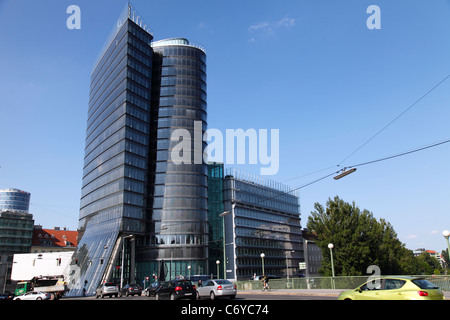 Austria, Vienna, Uniqa Tower. Stock Photo