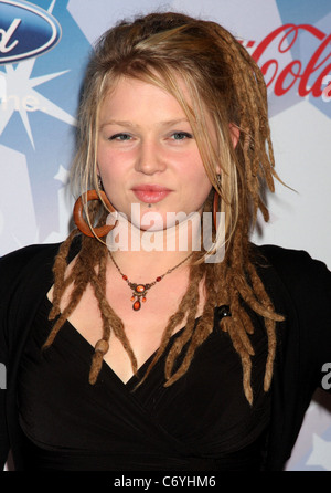 Crystal Bowersox The American Idol Top 12 Party for Season 9 at the Industry Club Los Angeles, California - 11.03.10 Stock Photo