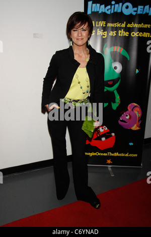 Colleen Zenk Pinter from As the World Turns Opening Night of 'John Tartagliaâ€™s ImaginOcean' at the New World Stages. New York Stock Photo