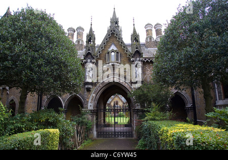 Holly Village in Highgate Stock Photo