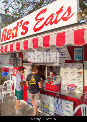 Red's Eats lobster stand in Wiscasset Maine ME Stock Photo