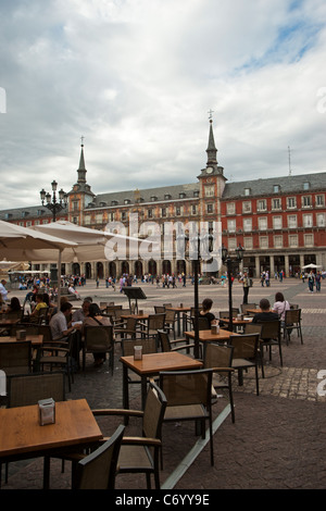 Casa de la Panaderia, Plaza Mayor, Madrid, Spain Stock Photo