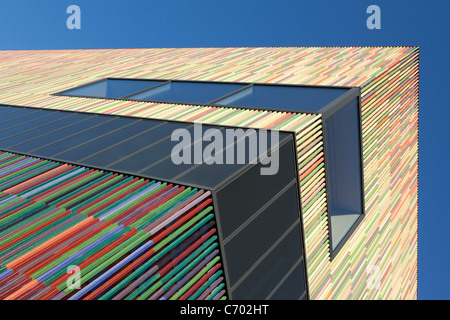 Colorful modern building Stock Photo