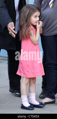 Suri Cruise on the set of 'Son Of No One' New York City, USA - 12.04.10 Stock Photo